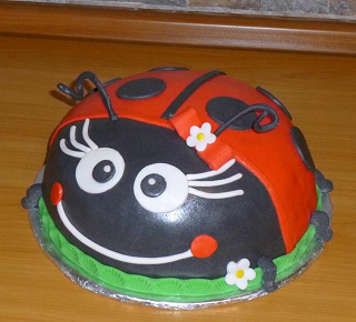 lienka, torta, Torty so zvieratkami lienka, torta, Torty so zvieratkami, Ja Nka, 1