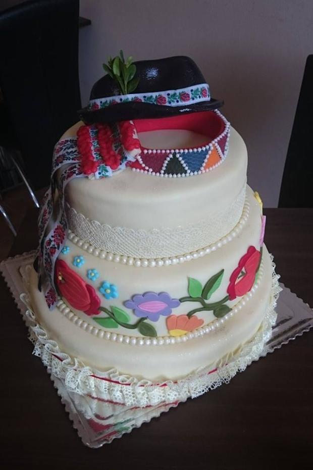 ľudova , torta, Svadobné torty, vanillaci, 1