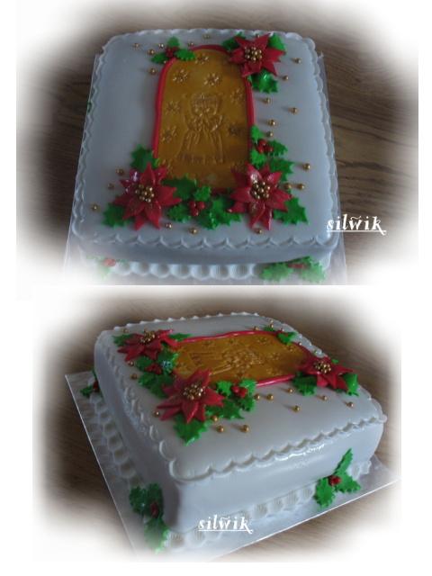Vianočná tortička, torta, Vianočné torty, silwik, 1