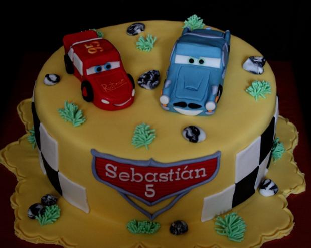 Cars, torta, Torty autíčka, vláčiky, Spagi, 1