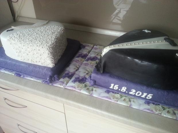 svadobné srdcia, torta, Svadobné torty, monap, 1