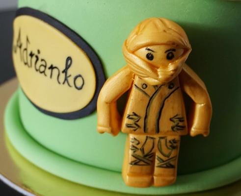 Ninjago zlatý drak, torta, Ostané torty pre deti, zabinka, 2