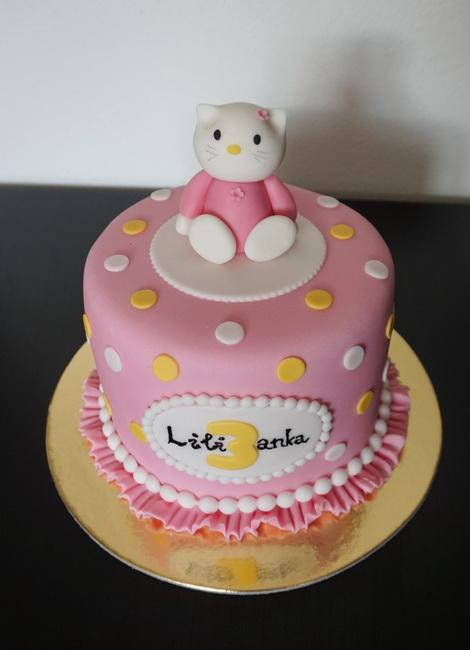 Hello Kitty, torta, Rozprávkové torty Hello Kitty, torta, Rozprávkové torty, zabinka, 1