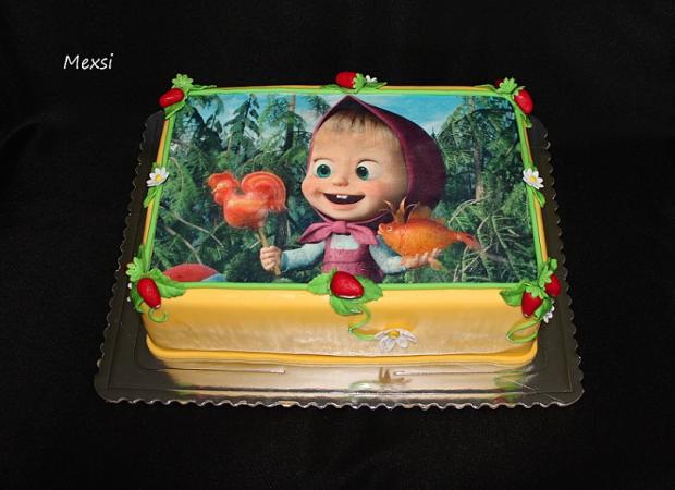 Máša a medved, torta, Rozprávkové torty Máša a medved, torta, Rozprávkové torty, Mexsi, 1