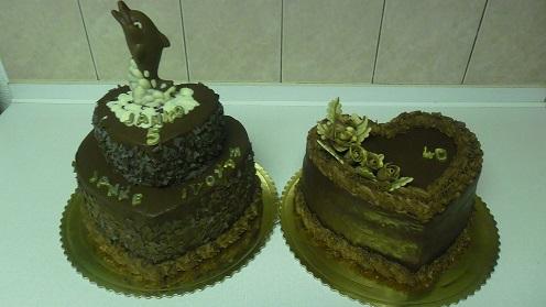 čokoládové srdcia, torta, Čokoládové torty čokoládové srdcia, torta, Čokoládové torty, Ivka29, 1