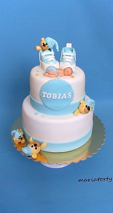krst Tobias, torta, Torty na krstiny krst Tobias, torta, Torty na krstiny, maria285, 1