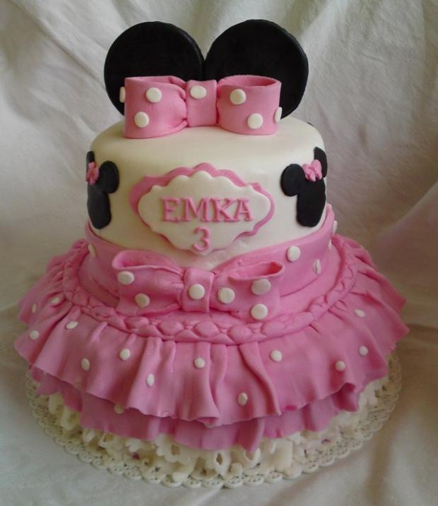 V štýle myšky Minnie..., torta, Rozprávkové torty V štýle myšky Minnie..., torta, Rozprávkové torty, Mariolka, 1