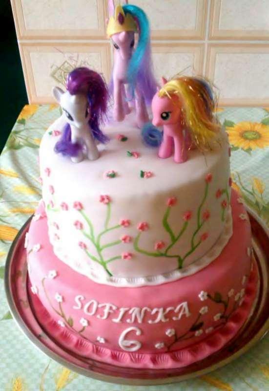 s ponikmi, torta, Torty so zvieratkami, zabacka, 1