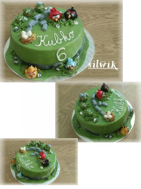 Angry Birds, torta, Rozprávkové torty, silwik, 1