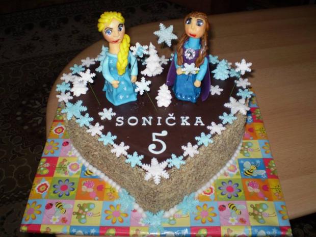 čokoládova s elzou a annou, torta, Torty pre dievčatá, Helena Eglyova, 1