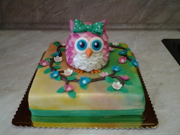 sovička:), torta, Narodeninové torty sovička:), torta, Narodeninové torty, eva.s, 1
