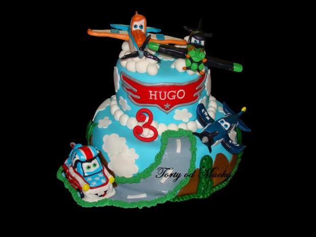 Disney lietadielka, torta, Rozprávkové torty, Macka Stančíková, 1