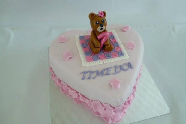srdiečko s mackom, torta, Torty pre dievčatá, zuzu80, 1