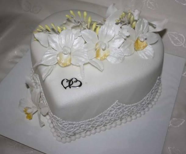 Svadobná s orchideami, torta, Svadobné torty Svadobná s orchideami, torta, Svadobné torty, stanula, 1