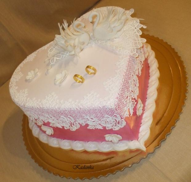 Svadobná do daru, torta, Svadobné torty, Kadanka, 1