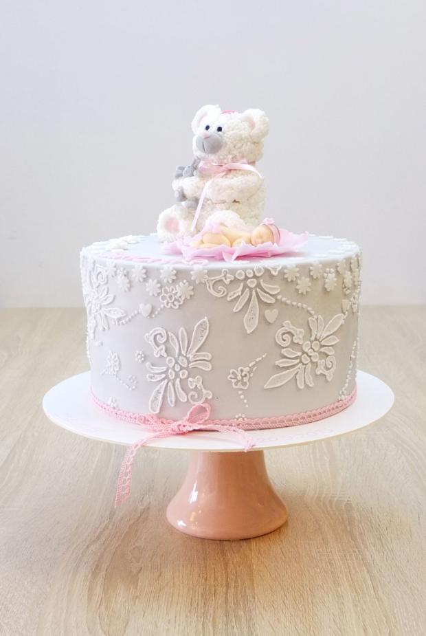 Krstinové pre dievčatko, torta, Torty na krstiny Krstinové pre dievčatko, torta, Torty na krstiny, SWEETarchitect, 2