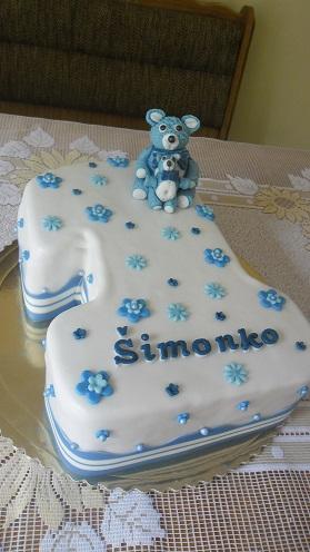 jednotka, torta, Ostané torty pre deti jednotka, torta, Ostané torty pre deti, Ivka29, 1