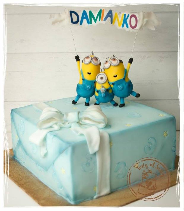 Mimoňovská pre môjho synčeka, torta, Rozprávkové torty Mimoňovská pre môjho synčeka, torta, Rozprávkové torty, sasettka, 1