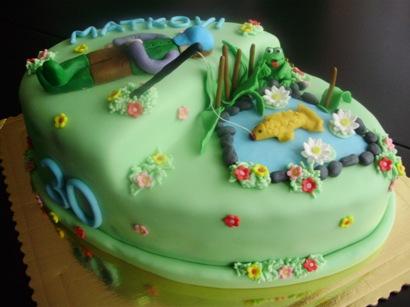 pre rybára, torta, Netradičné torty pre rybára, torta, Netradičné torty, Susua, 2