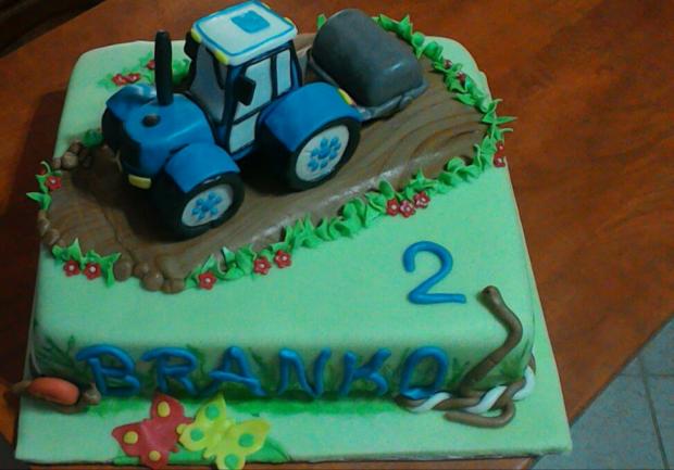 traktor, torta, Torty autíčka, vláčiky traktor, torta, Torty autíčka, vláčiky, Lilien Maxova, 1