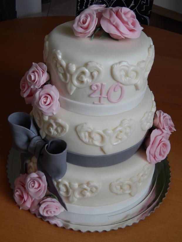 Svadobná 2p, torta, Svadobné torty Svadobná 2p, torta, Svadobné torty, Lubka212, 1