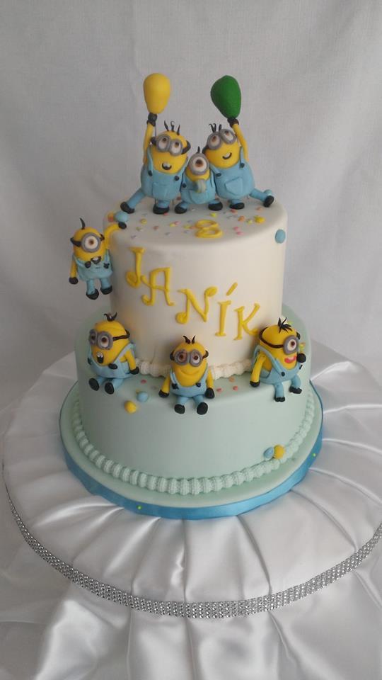 Mimoni, torta, Rozprávkové torty Mimoni, torta, Rozprávkové torty, darek1303, 1