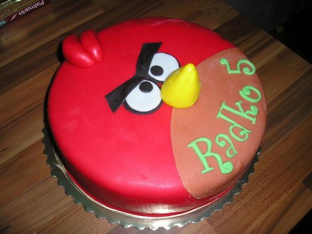 Red z Angry Birds, torta, Ostané torty pre deti, dadika, 1