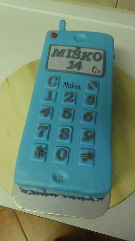 mobil v začiatkoch, torta, Ostané torty pre deti, Ivka29, 1