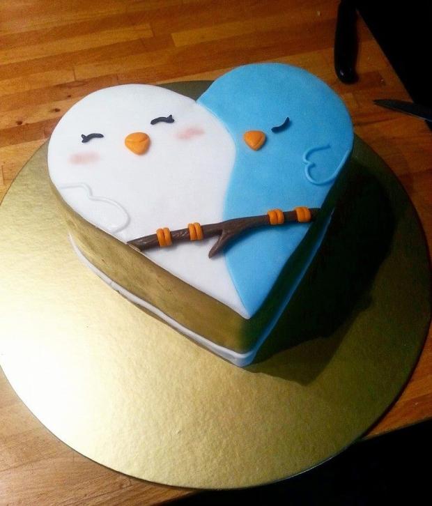 pre zalubenych, torta, Narodeninové torty pre zalubenych, torta, Narodeninové torty, Hana.Capkova, 1