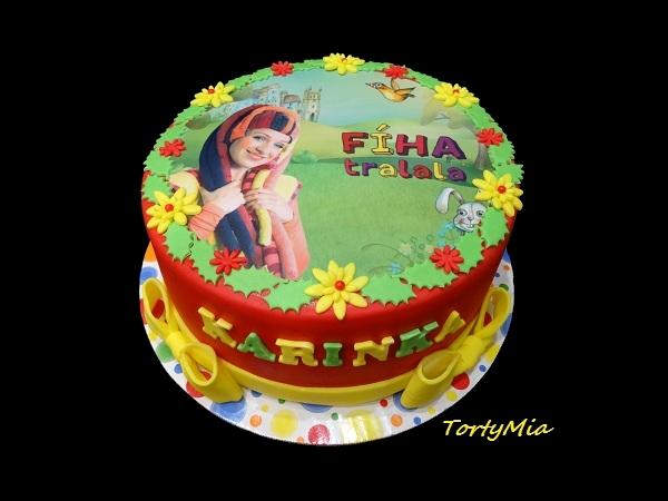 Fíha tralala, torta, Rozprávkové torty, TortyMia, 1
