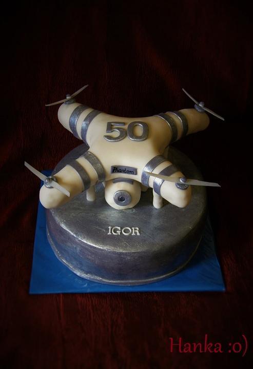 Dron cake, torta, Narodeninové torty, selinnka, 1