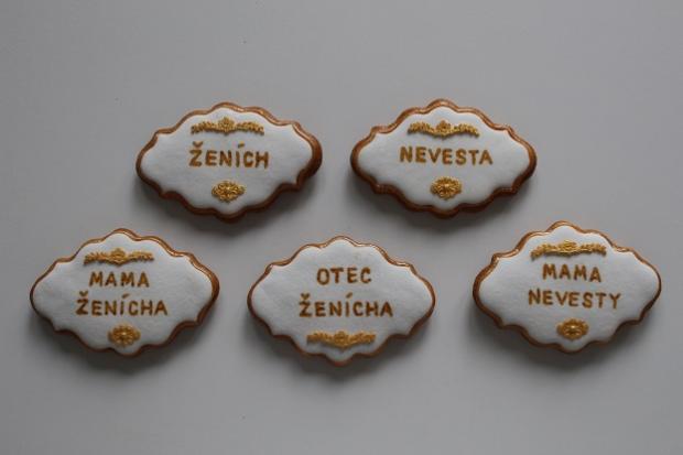 svadobné menovky, torta, Zákusky svadobné menovky, torta, Zákusky, Annka, 1