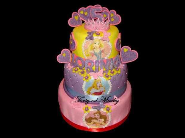 Pre malú princeznú :-), torta, Torty pre dievčatá, Macka Stančíková, 1