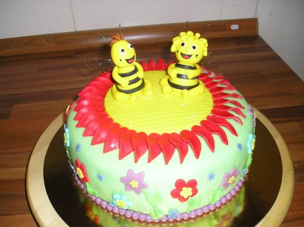 Maja a Vilko, torta, Rozprávkové torty, dadika, 1
