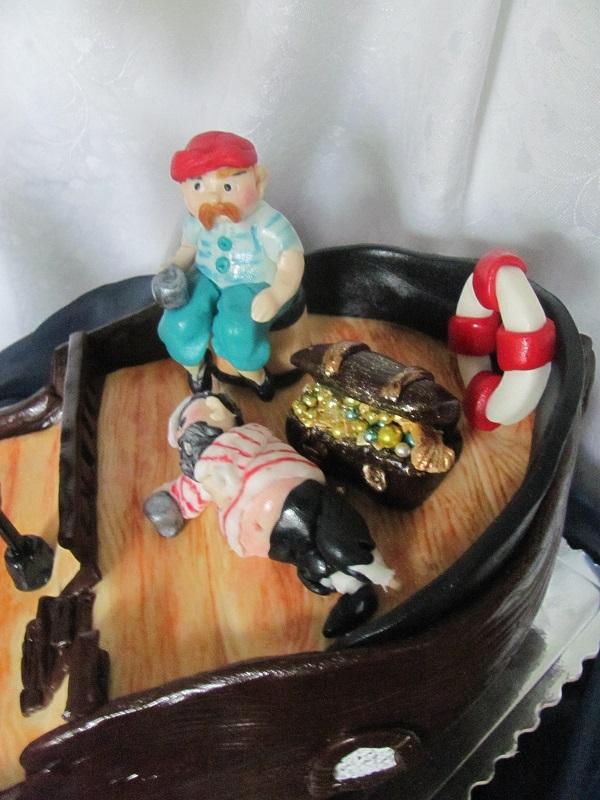 Pirátska loď, torta, Ostané torty pre deti Pirátska loď, torta, Ostané torty pre deti, Tatjana Dobrovičová, 2