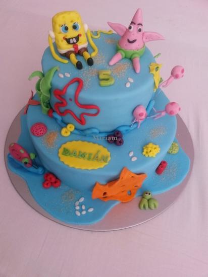 spongebob, torta, Rozprávkové torty spongebob, torta, Rozprávkové torty, miriamr, 1