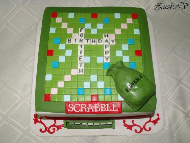 Scrabble, torta, Netradičné torty Scrabble, torta, Netradičné torty, ZuzkaV, 1