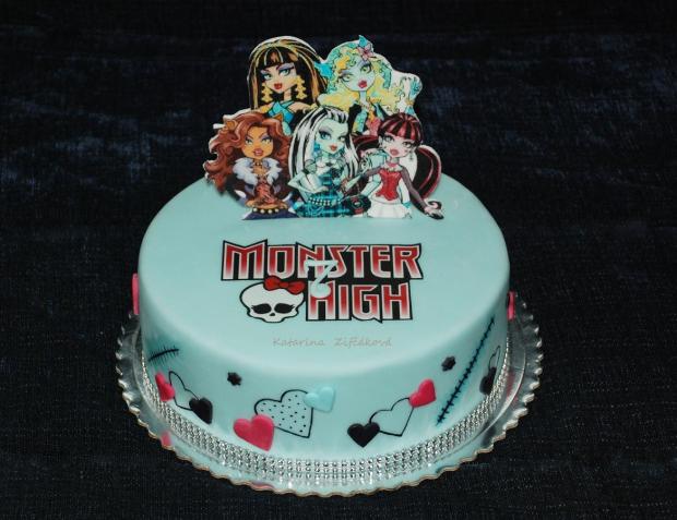 Monster High torta, torta, Rozprávkové torty, Katarina139, 1