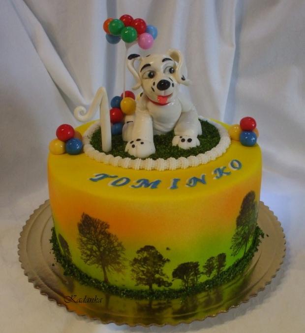 Malý dalmatinec, torta, Torty so zvieratkami Malý dalmatinec, torta, Torty so zvieratkami, Kadanka, 1