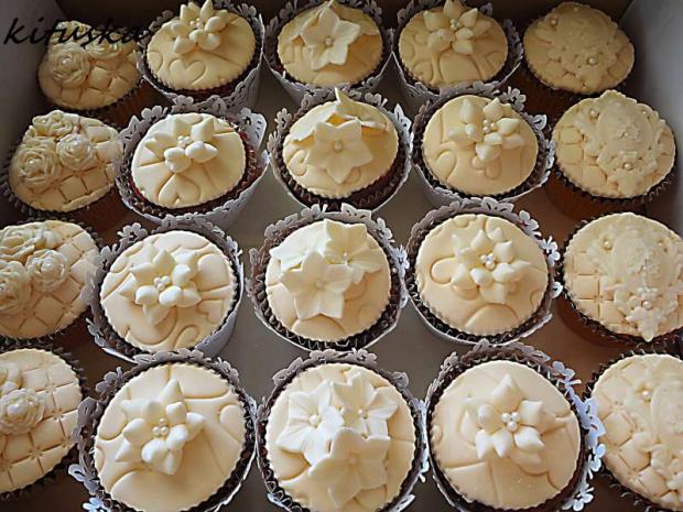 svadobné mafinky, torta, Zákusky svadobné mafinky, torta, Zákusky, kituska, 1