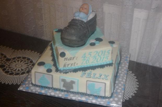 krst FÉLIX, torta, Torty na krstiny krst FÉLIX, torta, Torty na krstiny, Primilka, 1