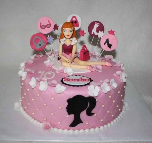 S Barbie, torta, Torty pre dievčatá S Barbie, torta, Torty pre dievčatá, stanula, 1