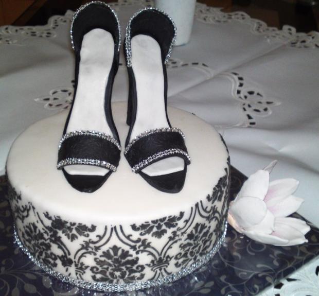 S lodičkami..., torta, Narodeninové torty S lodičkami..., torta, Narodeninové torty, Mariolka, 2