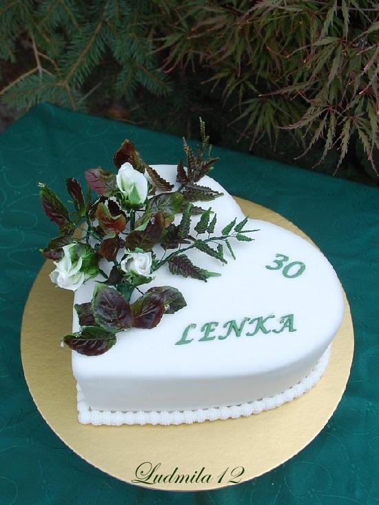 pre Lenku k 30-tke, torta, Narodeninové torty pre Lenku k 30-tke, torta, Narodeninové torty, ludmila12, 1