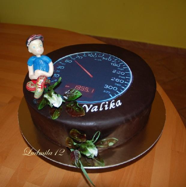 s tachometrom, torta, Narodeninové torty s tachometrom, torta, Narodeninové torty, ludmila12, 1