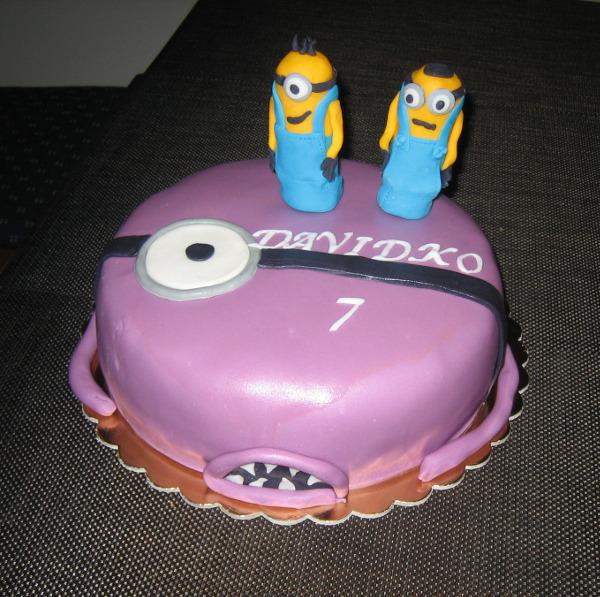 Mimoni, torta, Narodeninové torty Mimoni, torta, Narodeninové torty, helenah, 1