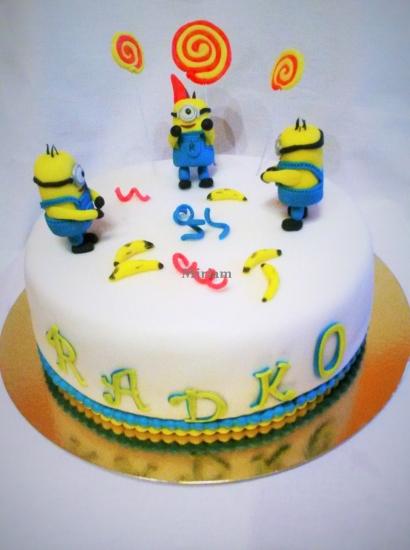 mimoni, torta, Rozprávkové torty, miriamr, 1