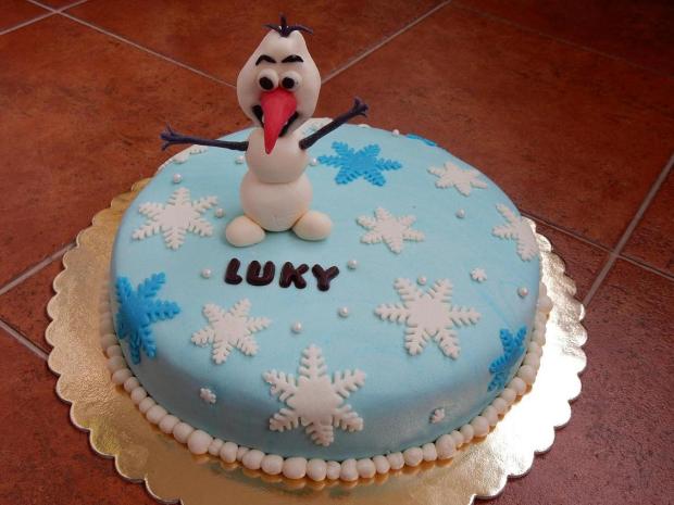 Olaf, torta, Narodeninové torty, Radoslava, 1