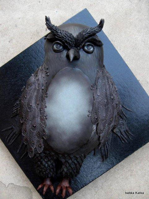 Sova na halloweensky večierok, torta, Torty so zvieratkami Sova na halloweensky večierok, torta, Torty so zvieratkami, babka Katka, 1