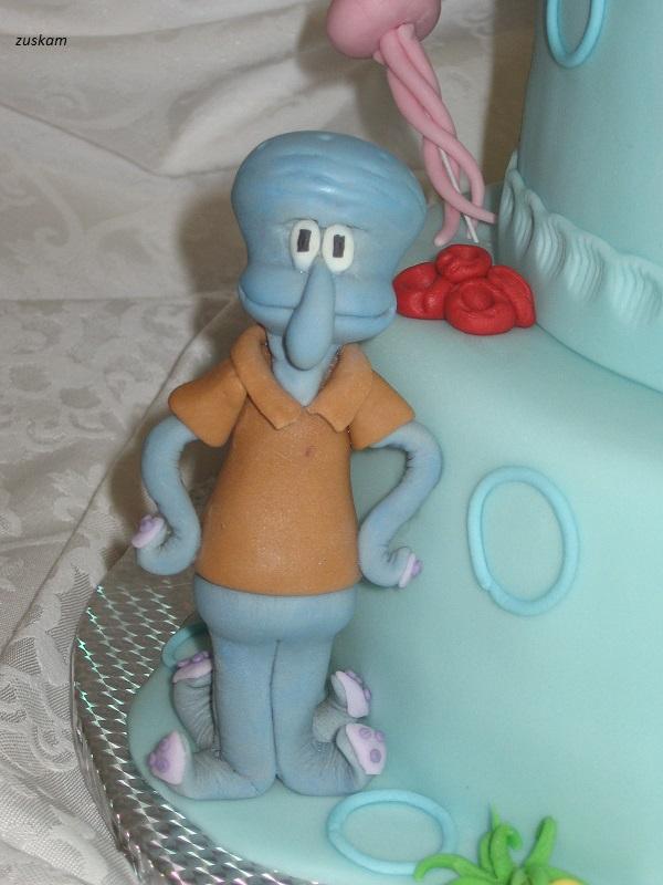 spongebob, torta, Rozprávkové torty, zuskam, 1